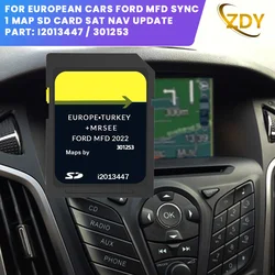 2022 GPS SD Card for Ford MFD SYNC 1 Navigation SD Card Satellite Nav Update Carnival Focus KUGA, TRANSIT Europe New Map