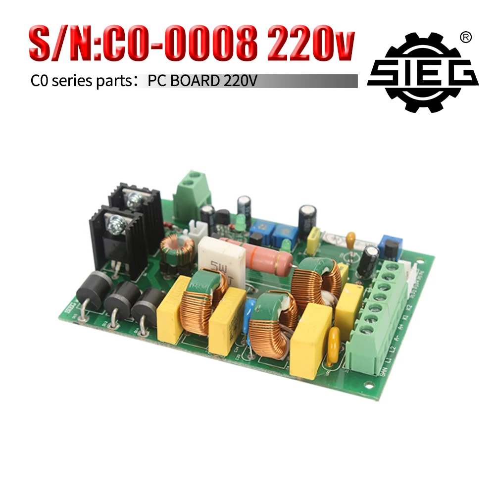 

Main Control Board XMT-1115&2315,SIEG C1&M1&Grizzly M1015&Compact 7&G0937&SOGI M1-150& MS-1 Circuit Board Mini Lathe Spares Part