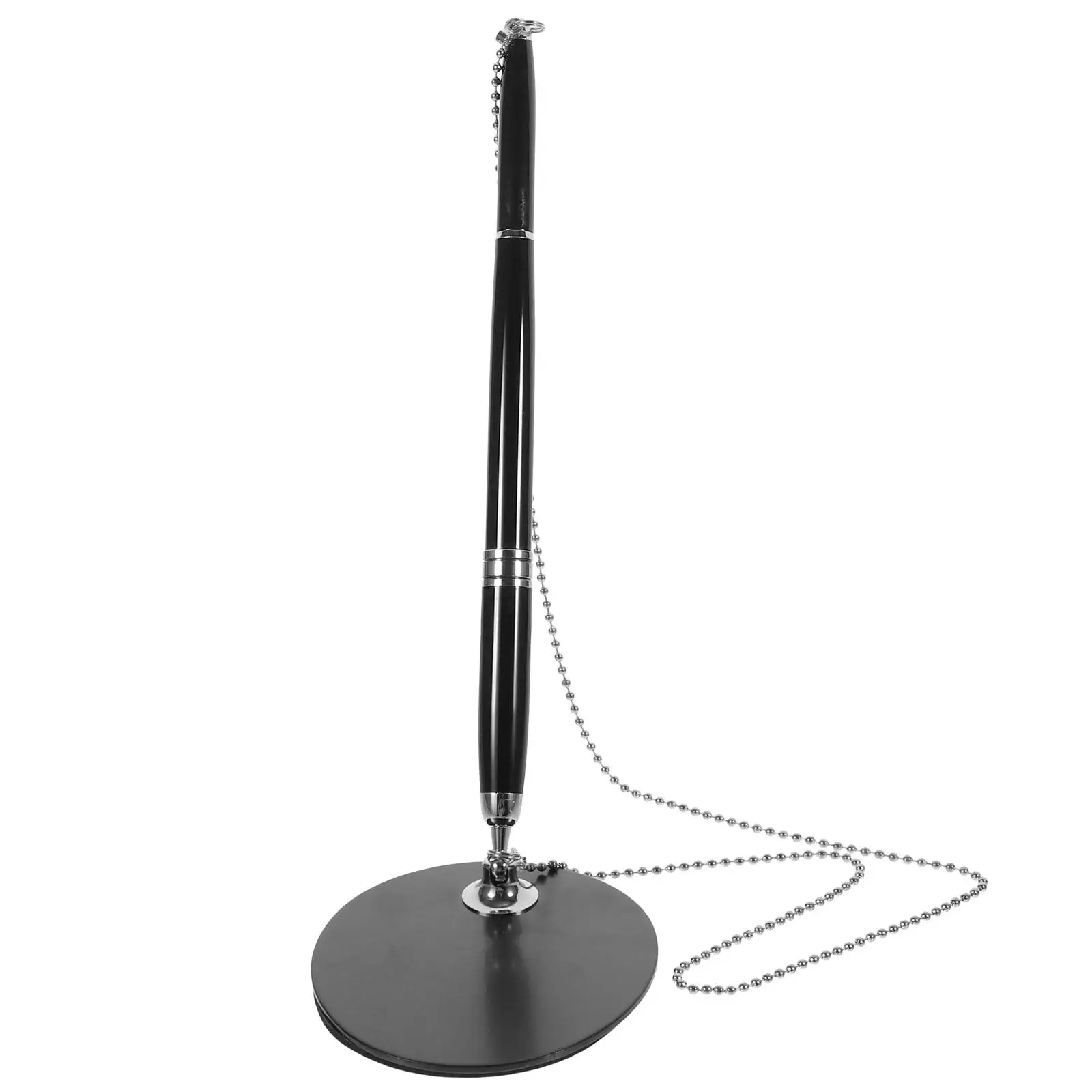 Gold Pen Signature Gel Ballpoint Pens Office Stationery Desktop Standing Design