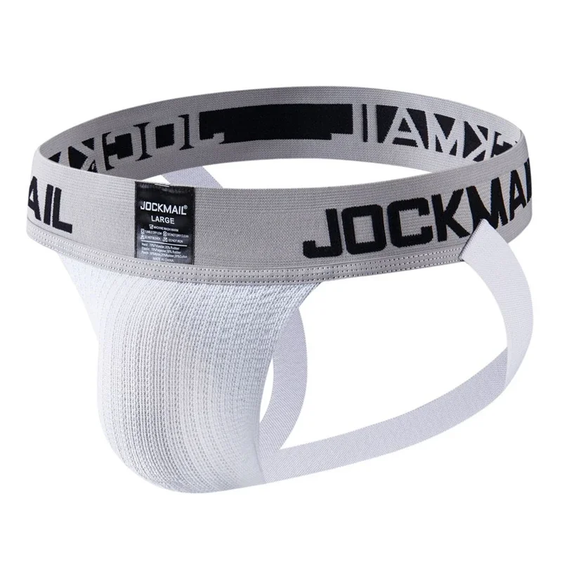 JOCKMAIL New Hot Sale Gay Jockstraps Low Waist Men\'s Underwear Sissy Boxer Briefs Thongs Boys G-string Cosplay Costumes