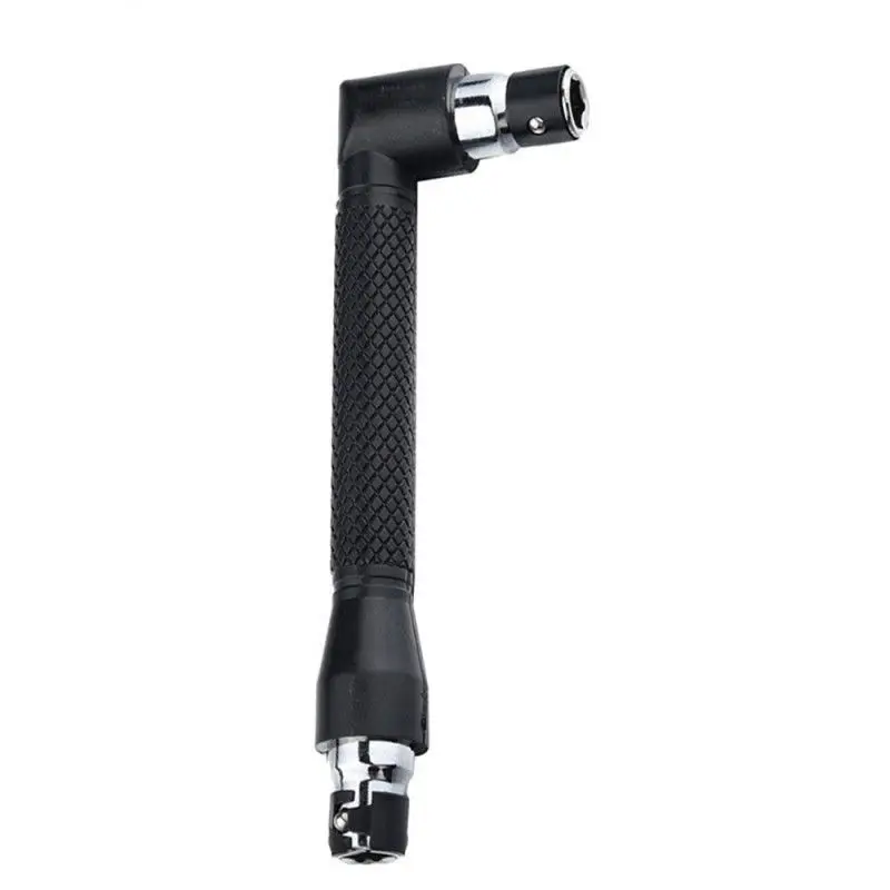 

Useful Accessory Wrench Black Iron & Plastic Multi Tools 11*4*1cm Double Flat Bits L-shaped Multi tools Repair