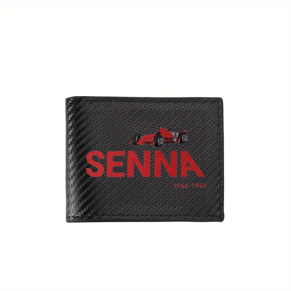 carro-vermelho-senna-logotipo-nascimento-morte-ano-carteiras-masculinas-simples-negocios-moderno-elegante-impressao-design-presentes-para-pai-namorado-chri
