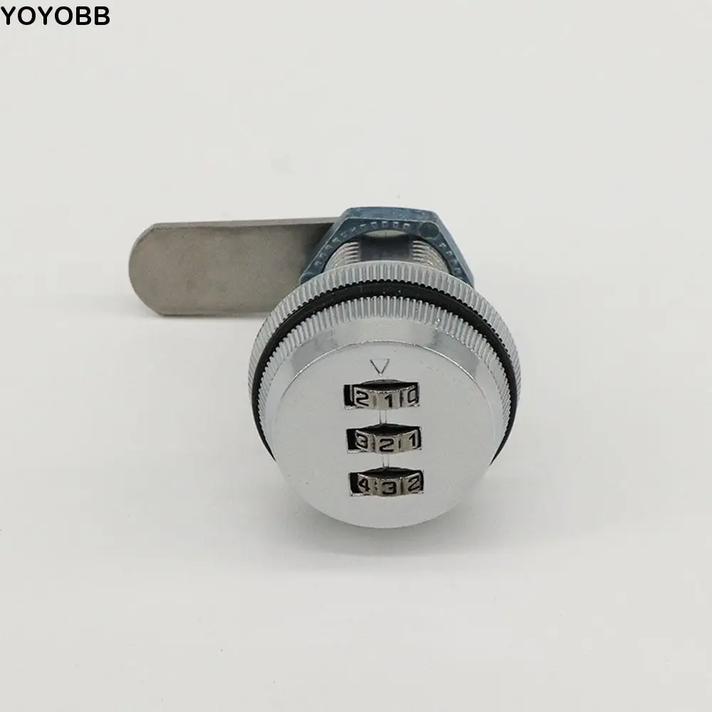 

Mechanical Keyless for Cabinet 3 Digit Combination Door Mail Box Cam Lock Cabinet Locks Safe Hardware Password Lock