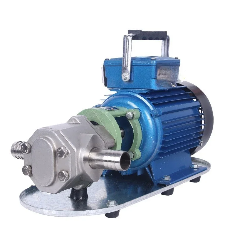 

Gear self-priming electric oil pump/high lift, large flow and high viscosity oil pump/oil pump