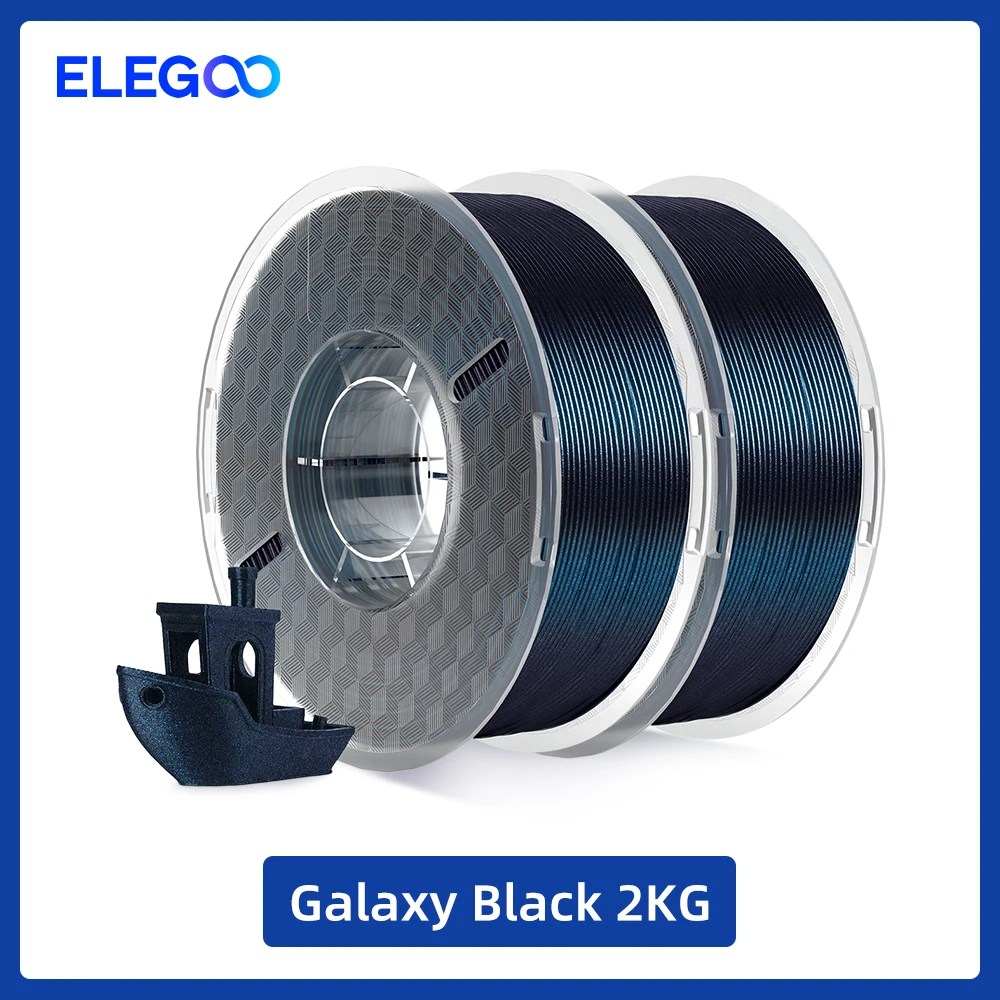 ELEGOO 2KG Zijde PLA Filament 1.75mm 3D Printer Filament voor FDM 3D Printers Elegoo PLA voor Elegoo Centauri Carbon