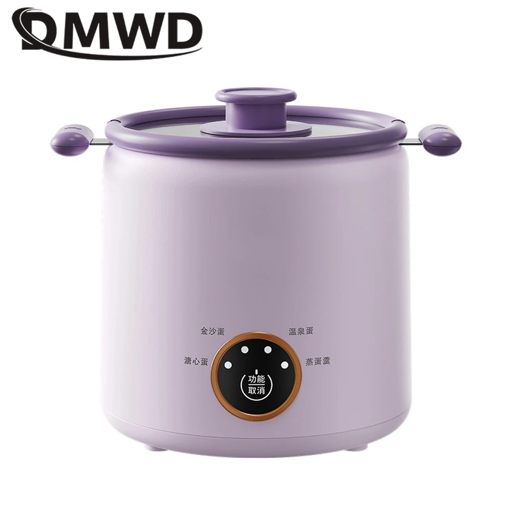 

DMWD 5 Eggs Electric Egg Cooker Automatic Egg Custard Maker Food Steamer Omelette Cooking Tool Boiler Breakfast Machine 220V