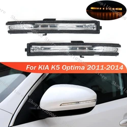 For KIA K5 Optima 2011 2012 2013 2014 LED Rearview Side Mirror Turn Signal Light Lamp 87614-2T000 87624-2T000