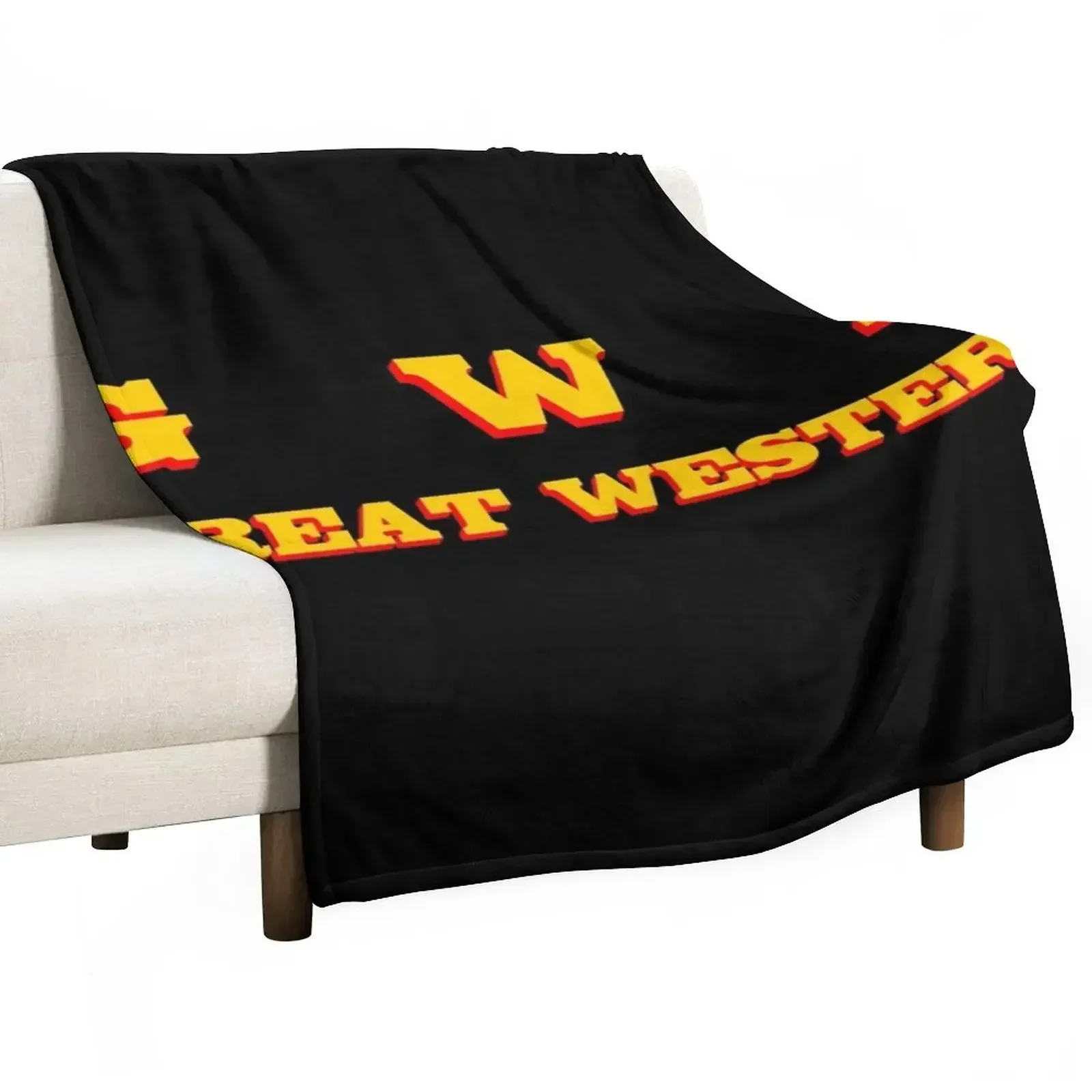 

GWR Great Western Railway Throw Blanket Bed linens Soft Plush Plaid halloween Decorative Throw Blankets