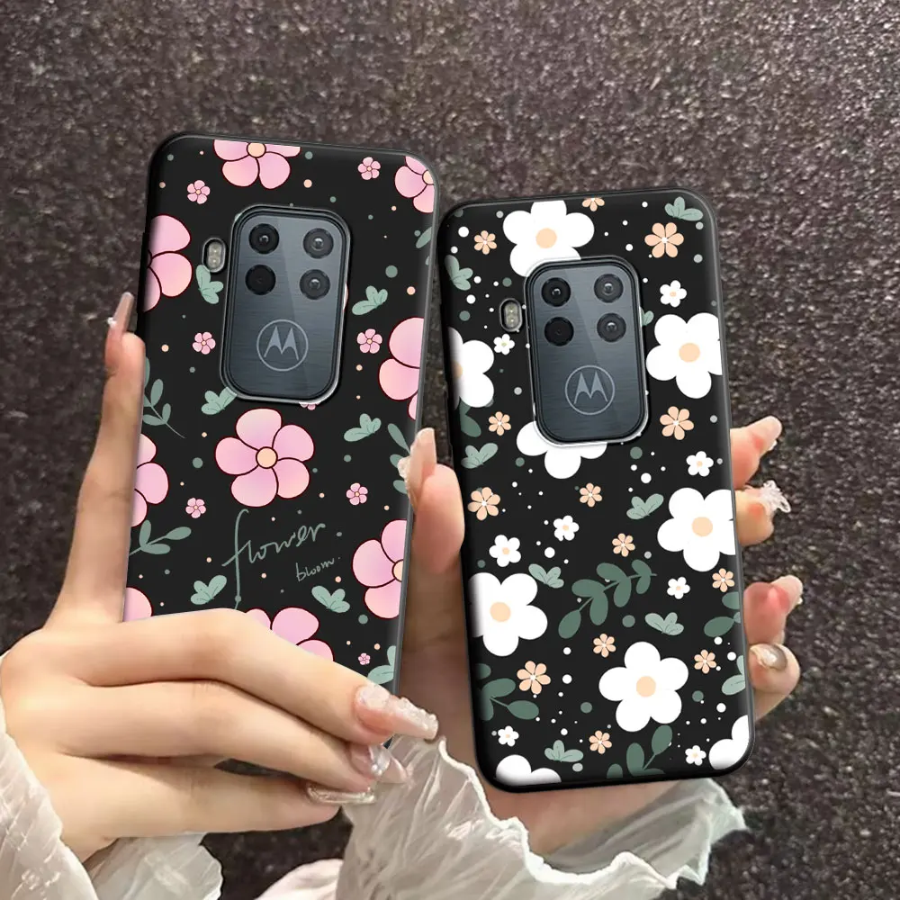 Funda trasera de silicona suave para Moto One 5G UW Ace P40 Power, funda de teléfono TPU para Motorola Moto One Pro Zoom, Macro One Action