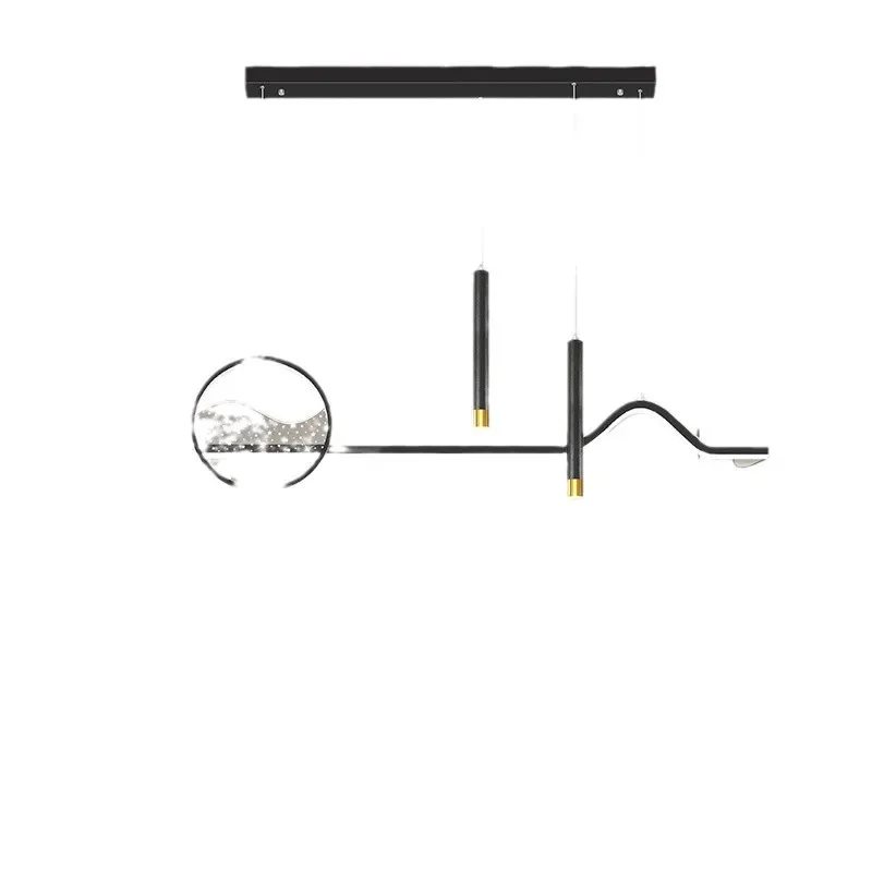 

Ceiling light 2025 new model crystal living room headlight modern simplicity bedroom lighting whole house package combination