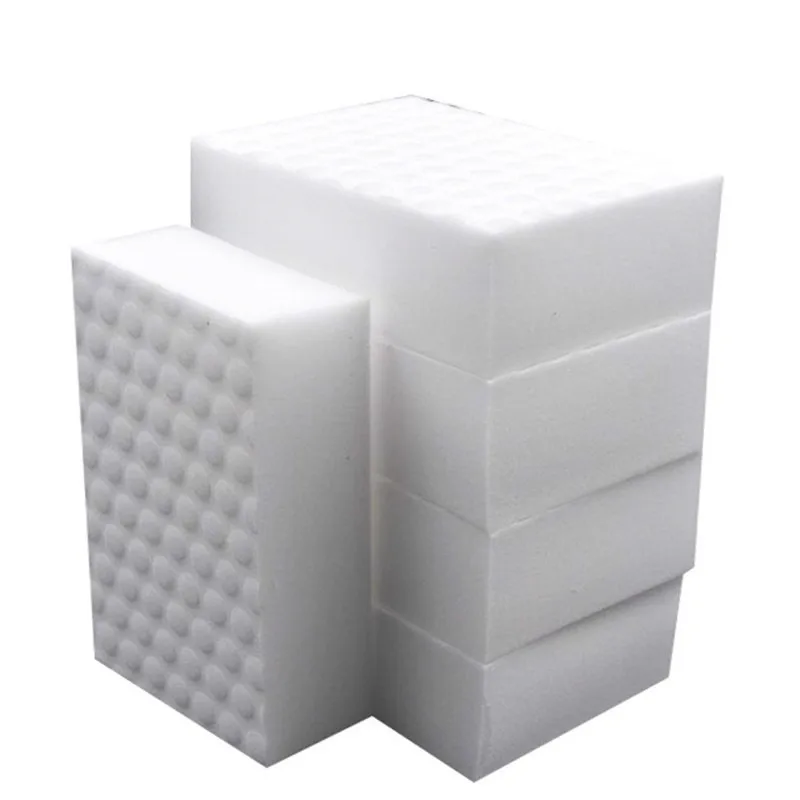 High density double compressed kitchen cleaning melamine sponge magic eraser pad for dish washing/car cleaning quality supplier