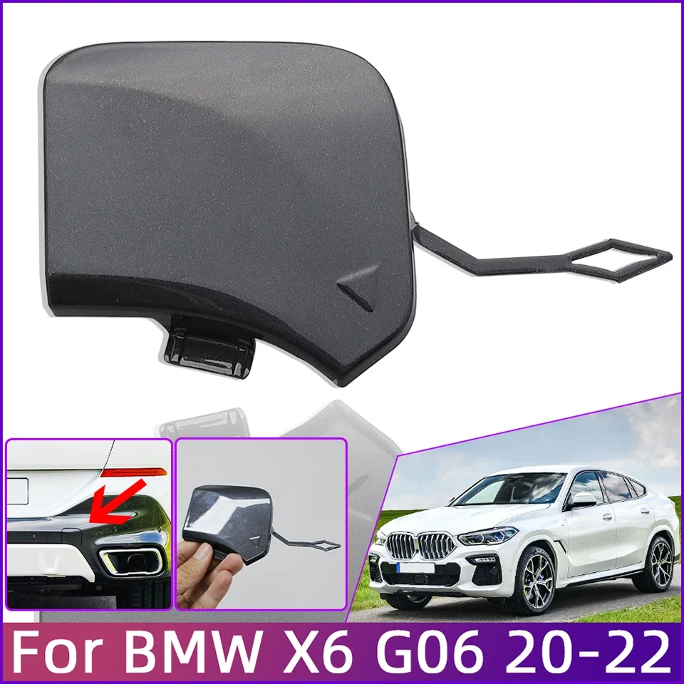 

Rear Bumper Tow Hook Cover Cap For 2020 2021 2022 Bmw X6 M-Sport G06 30dX 30iX 40iX M50dX M50iX#51128069967 Hauling Trailer Lid