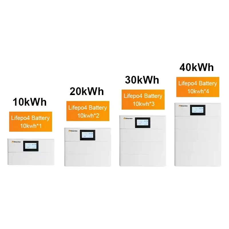 Dawnice 51.2V 100Ah 5kWh بطارية أيون الليثيوم 20kWh 30kwh 40kwh LiFePO4 بطارية ليثيوم للاستخدام التجاري