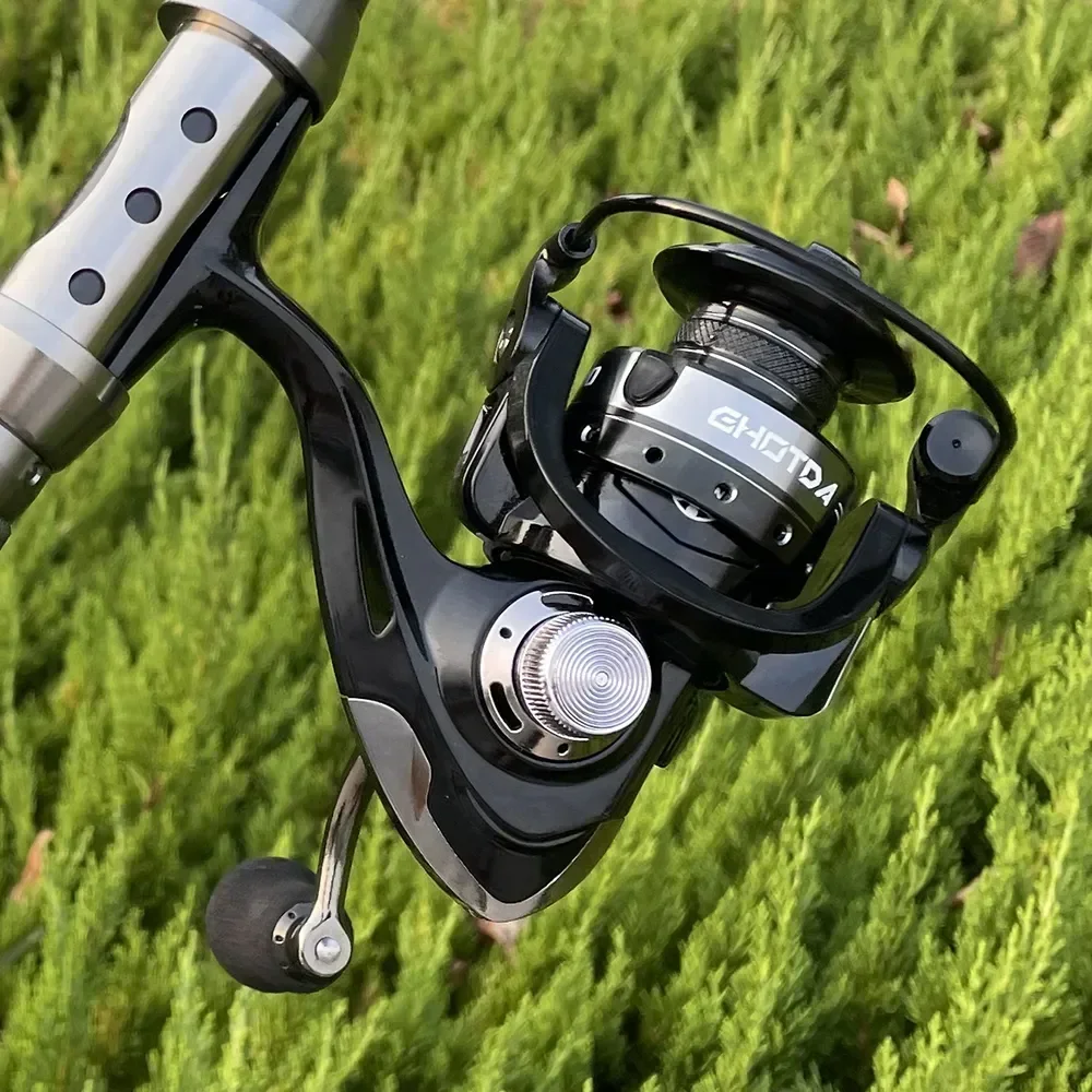 Angelrute Reel Set Superharten 1,5-2,4 m Teleskop Angelrute Spinning Angelrolle 2000 3000 Serie Meer angelgerät Pesca – Detail 8