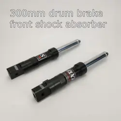 Lower Drum Brake Front Shock Absorber 300MM For Honda Ruckus Zoomer AF58 NPS50 Scooter Motorcycle Parts Replace The Original