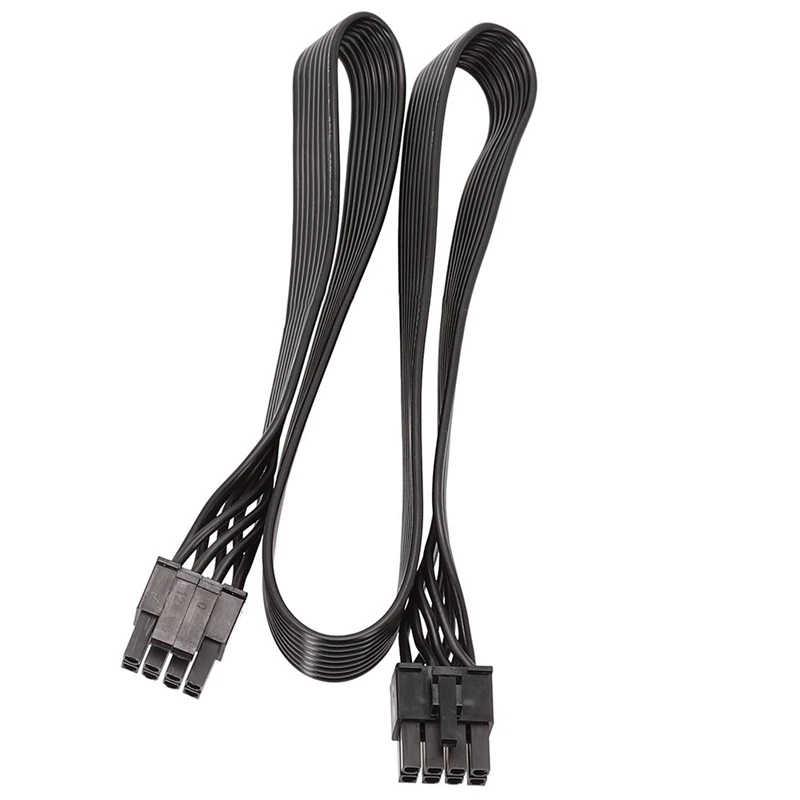 Cpu 8 Pin Male Naar Cpu 8 Pin (4 + 4) mannelijke EPS-12V Moederbord Power Adapter Kabel Voor Corsair Modulaire Voeding (60Cm)
