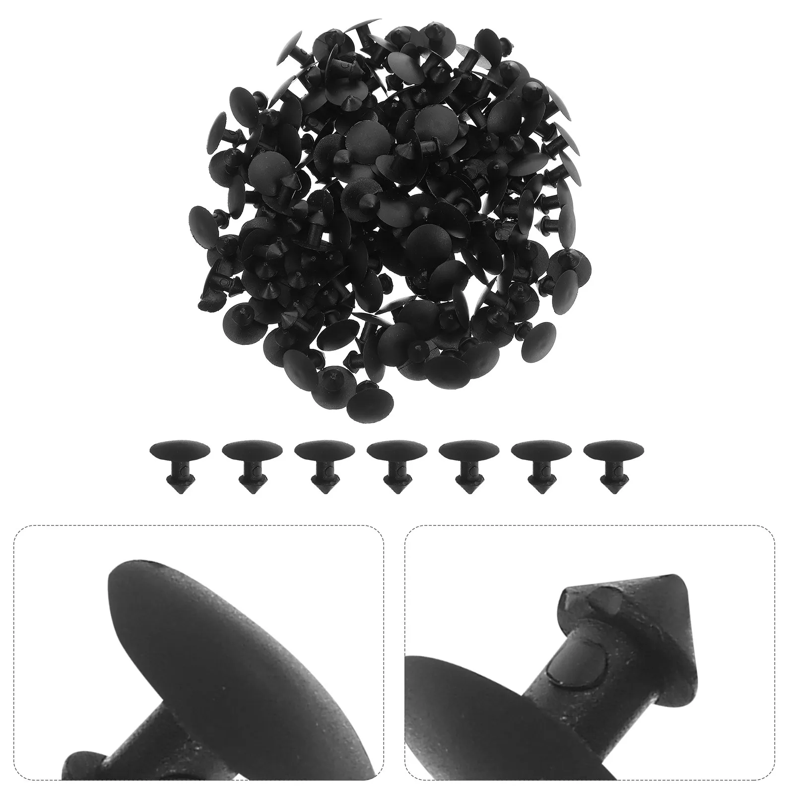 

1000 шт. безопасных заклепок-вкладышей для касок, быстромонтируемые, надежная система крепления для промышленных защитных шлемов