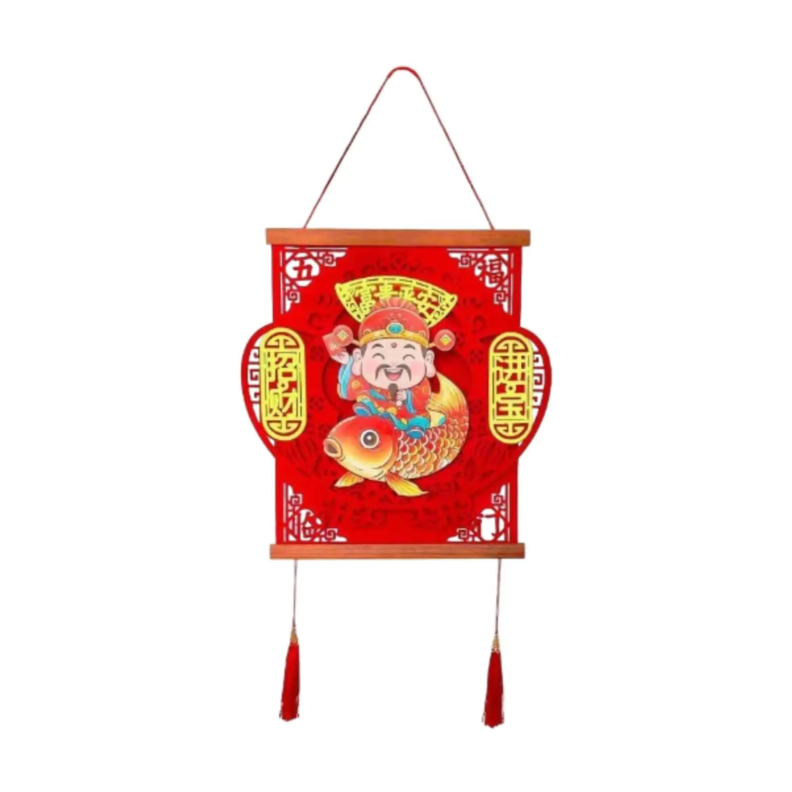 2025 Chinese Lunar New Year Decoration Pendant Feng Shui for Door Tree Party