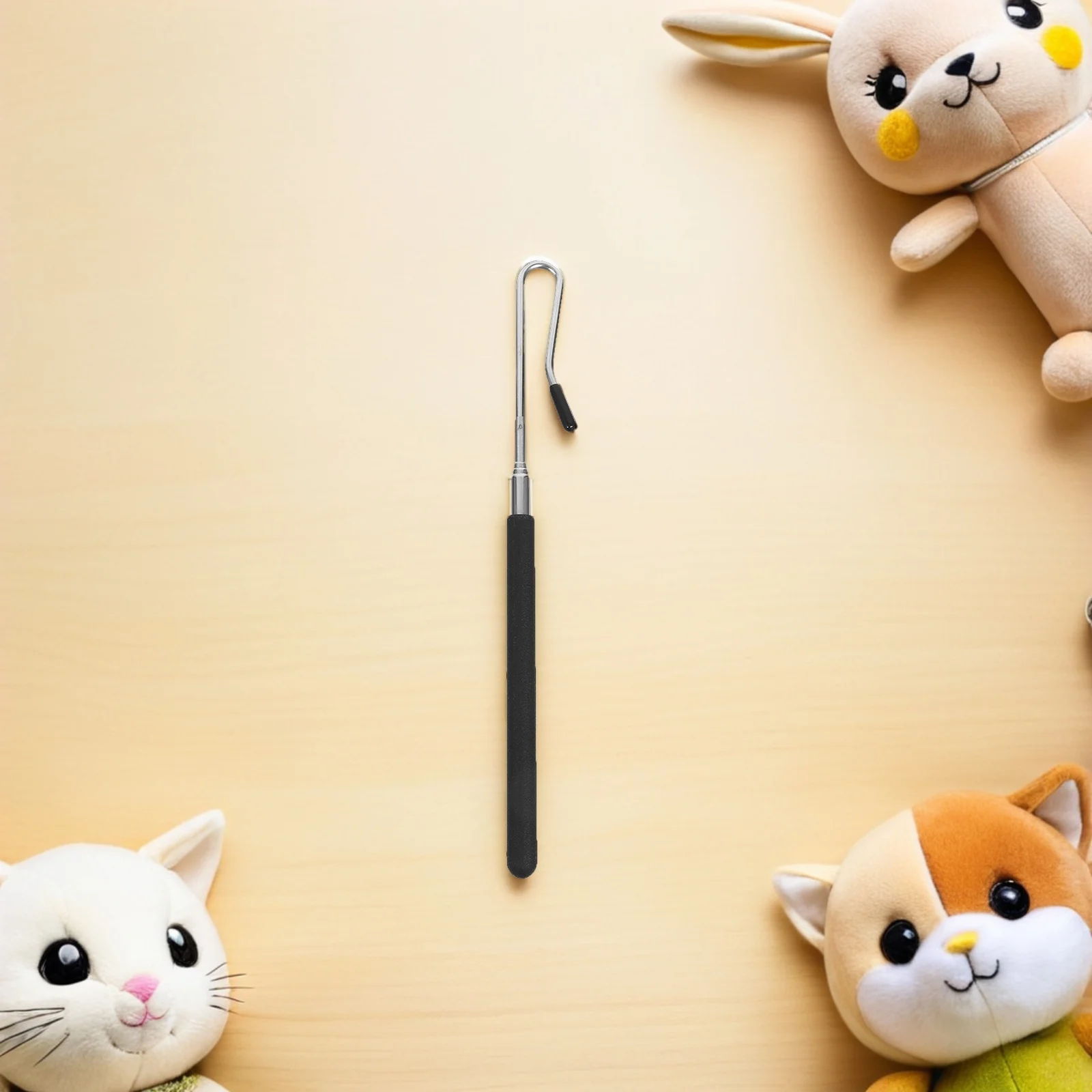 عصا التحكم في دمية اليد 2 قطعة 55-20 سنتيمتر قضيب حركة الدمى القابل للتعديل لملحقات أداة التلاعب