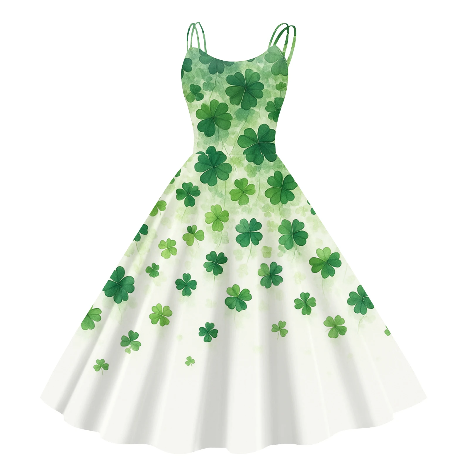女性のドレス聖パトリックの日プリントファッションカジュアルセクシーなオフショルダーパンクレトロドレス A ラインホリデードレス女性のための