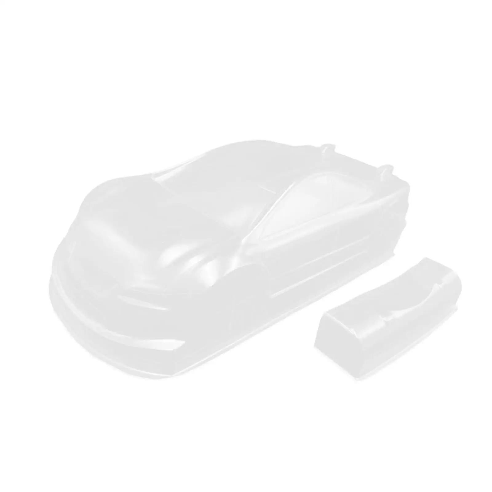 225mm Rozstaw osi Karoseria do 1/10 RC Drifts Car Trwała obudowa karoserii DIY Niepomalowana 1:10 RC Płaska obudowa samochodu sportowego