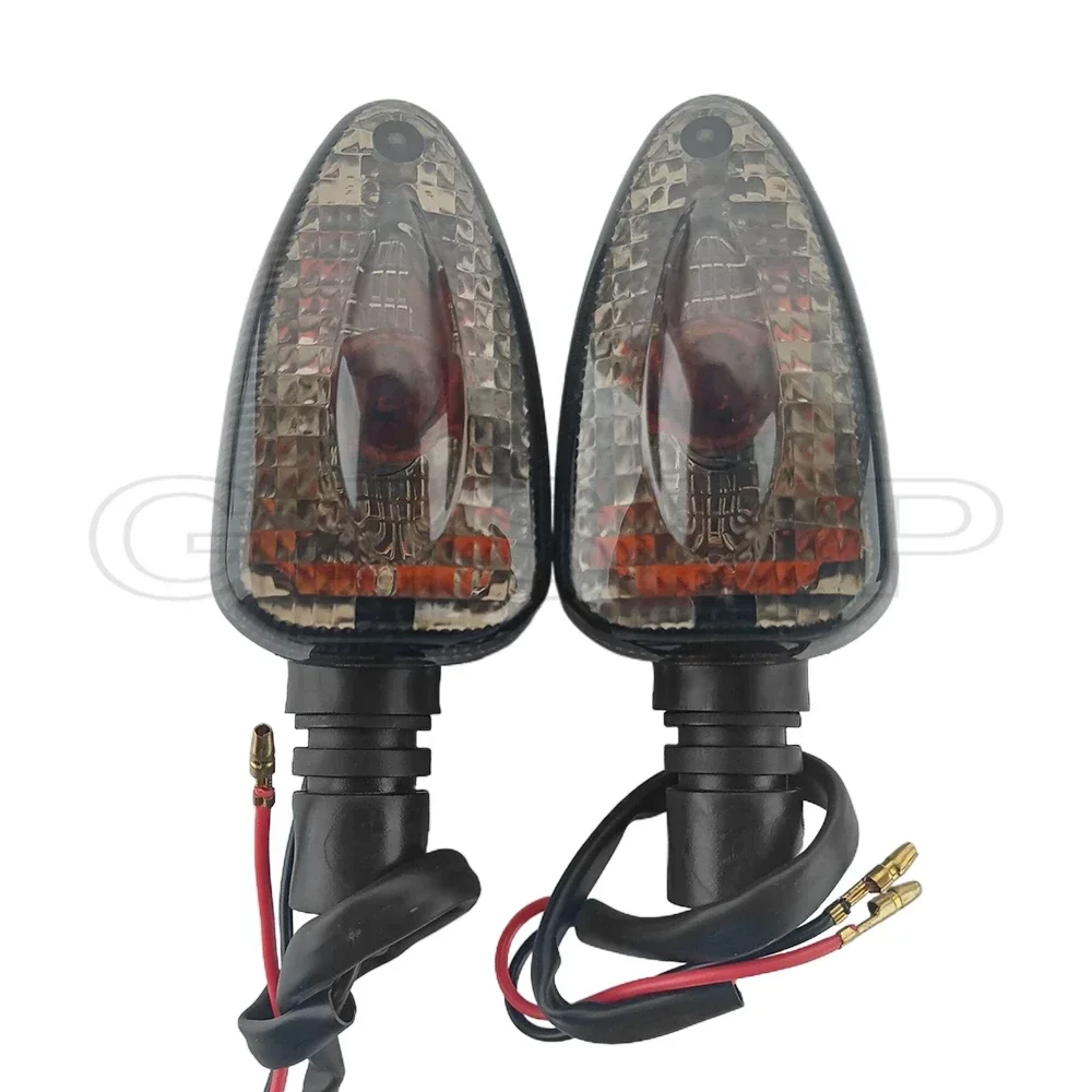 Luz de señal de giro con cable para motocicleta, lámpara indicadora apta para BMW R1200GS, K1200R, F800ST, F650GS, F800S, K1300S, R1200R, G450X