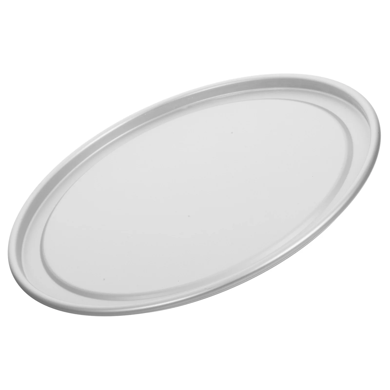 

Aluminum Alloy Pizza Pan Lid Round Cover for Oven Microwave Refrigerator Multifunctional Non-Stick Metal Baking Tray Lid Kitchen