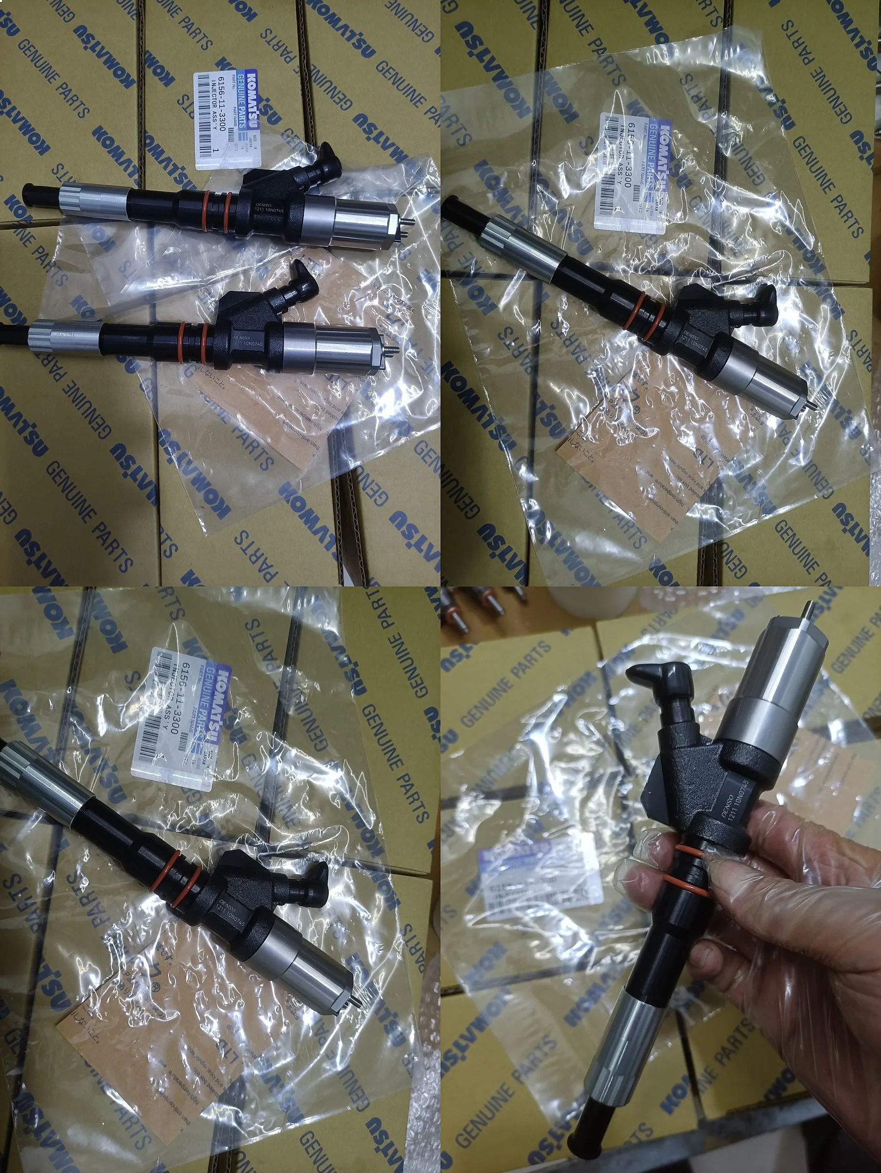 

Komatsu 400-7 Injector 095000-1211 6156-11-3100 Engine Parts