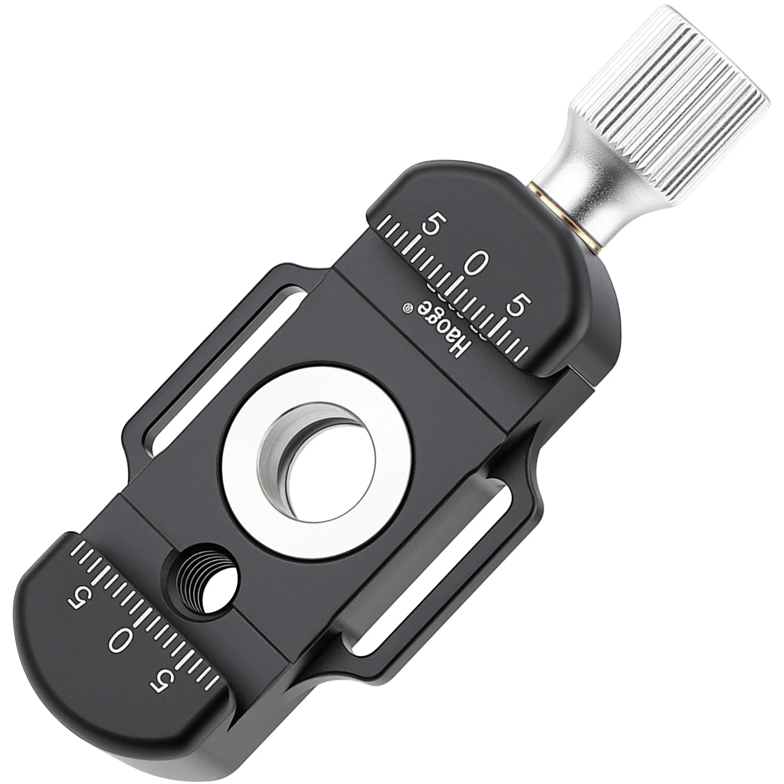 Haoge Leichtgewichtige Arca QR-Klemme mit 1/4 Zoll Loch QD-Anschluss für Magpul QD-Tragegurt, Kompatibel mit Arca Standard-Kamera CP-29QD – Detail 1