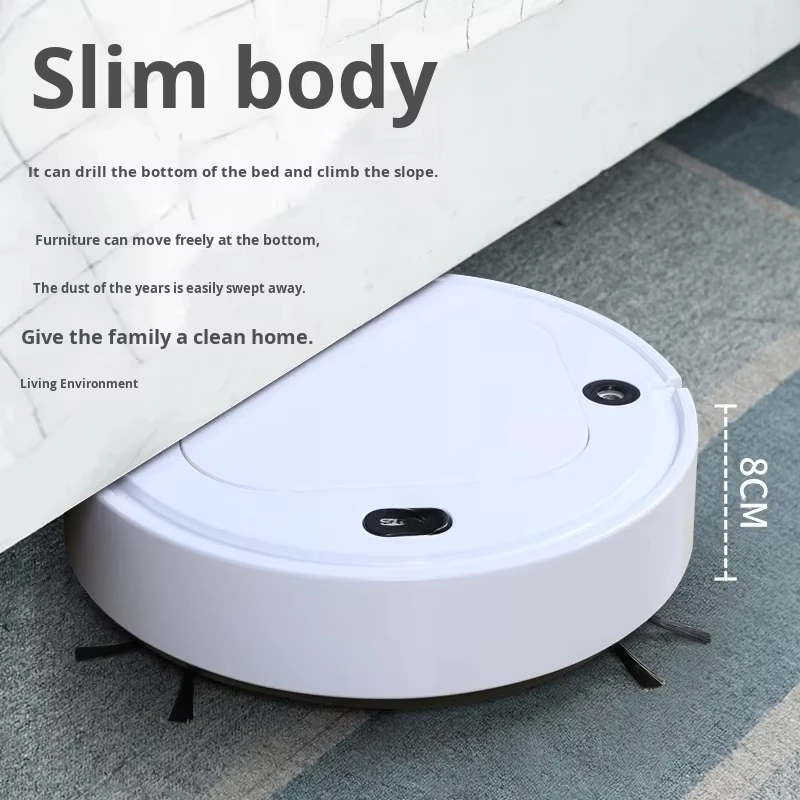 Cross-Border Home Use Wireless Automatic Smart Sweeping Robot Five-In-One Vacuum Cleaner Vacuuming Humidifying Features