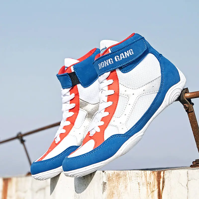 

Children's High Top Shoes Summer Professional Riding Casual Shoes Anti-collision Anti-skid Boxing Shoes