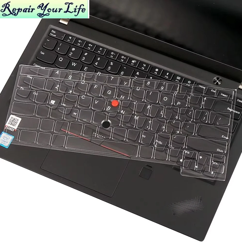 

Keyboard skin Cover anti-dust film for Lenovo ThinkPad T480 T480S T490 T495 E480 E490 14 inch with Thinkpad P43s Silicone TPU
