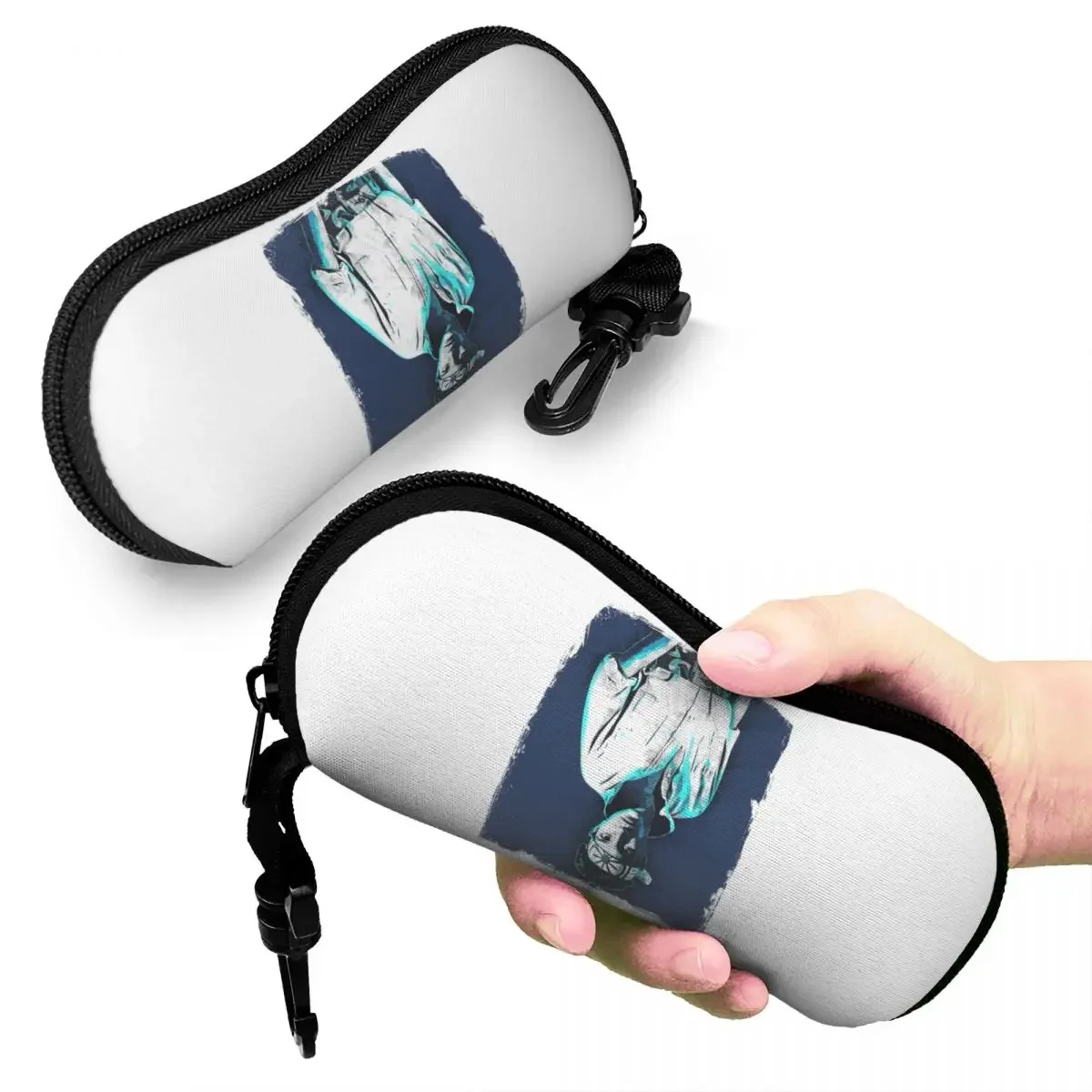 

Ralph Macchio - Karate Kid Shell Glasses Case Protective Sunglasses Box Women Men Soft Eyeglasses Bag Pouch