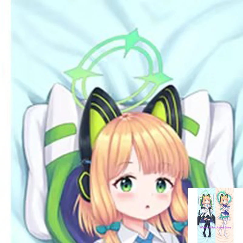 

Dakimakura Anime Pillow Cover Midori Double Sided Print Life-size Halloween Christmas Decoration