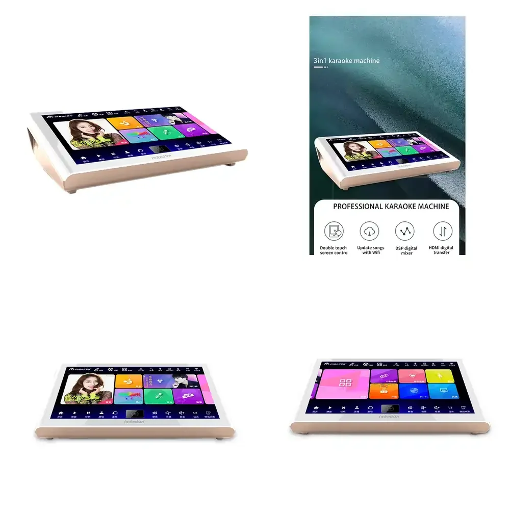

3in1 New Popularity Hot Sale 18.5 Full Screen Products 3T Professional Karaoke Machine