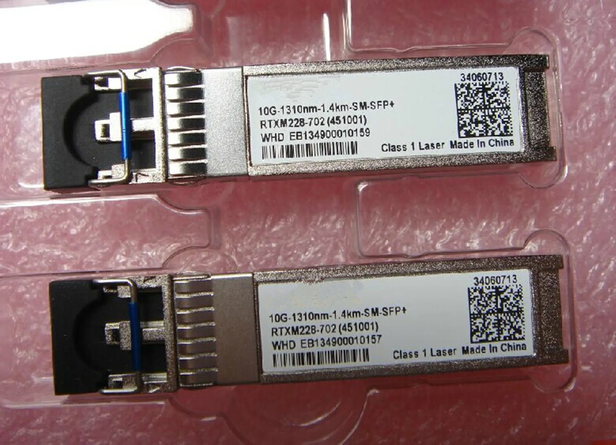 Módulo SFP de fibra óptica hua-wei, 10G, 1,4 KM, 34060713, 10g-1310nm-1. 4km-sm-sfp + RTXM228-702, 451001, 452001, LTF1303-BH + 1 MTRS-1E21-01