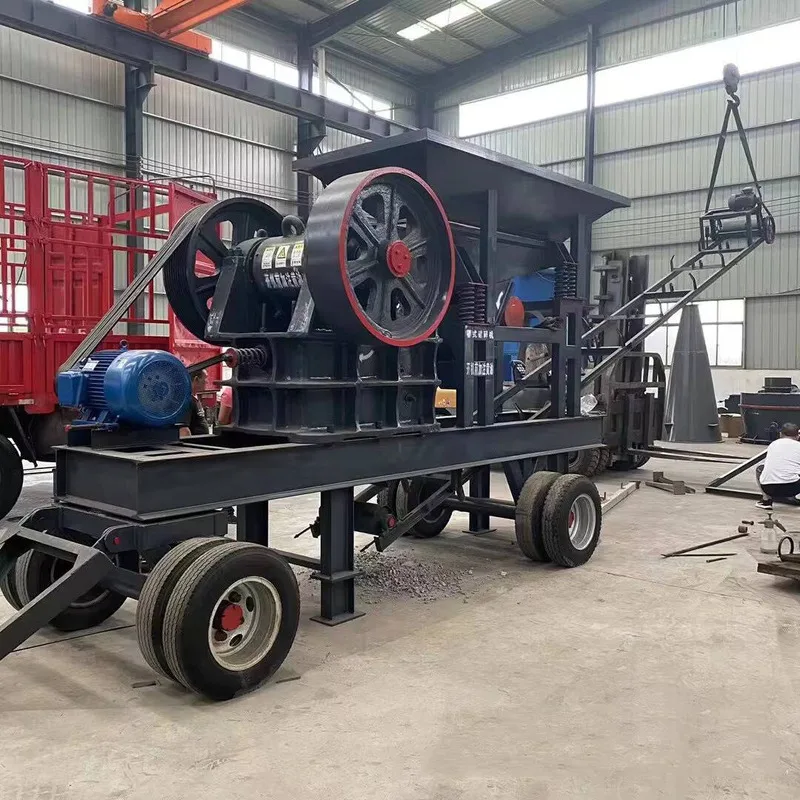 

Good Quality And Low Price Jaw Crusher With Vibrating Feeder For Construction Industry Gold Mine