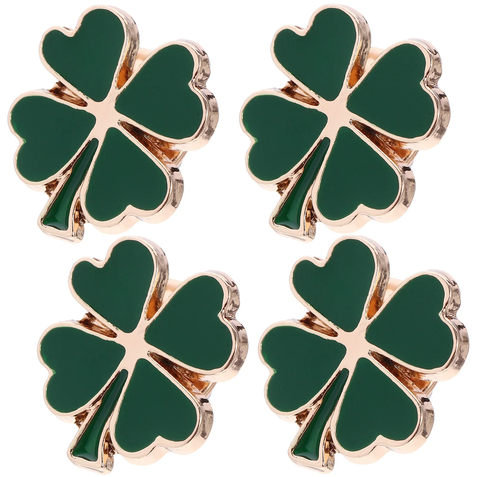 4 قطع دبوس بروش رائع على الطراز العتيق زينة عيد القديس باتريك للملابس والقبعات والأحذية