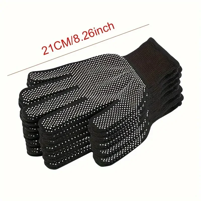 20PCS Nylon Gloves - Breathable Non-Slip for Cycling, Fishing, Camping - Unisex Multicolor