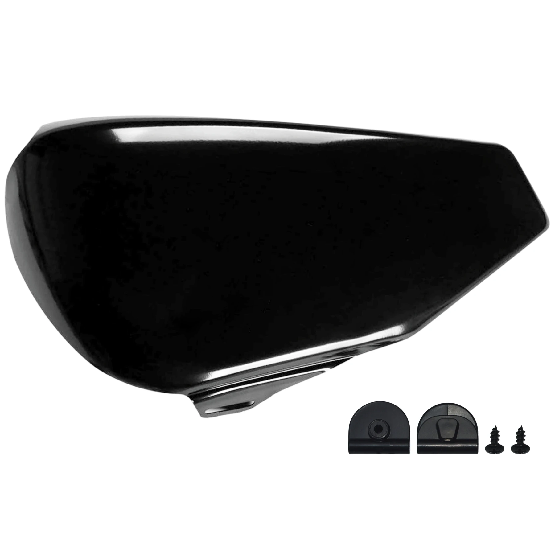 Left Right Steel Battery Side Fairing Cover Motorcycle Parts For Harley Sportster XL 1200 Iron 883 Roadster Nightster 2004-2013 - view 3