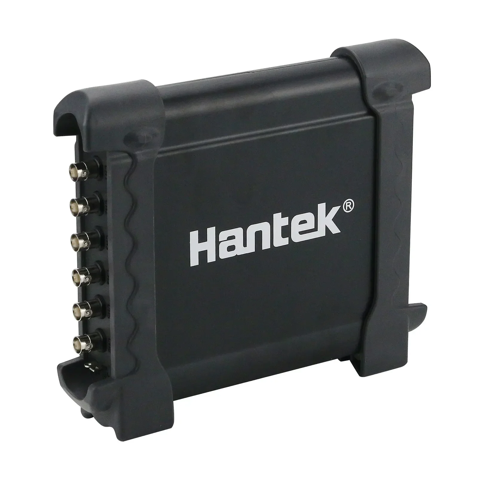 Oscilloscopio Hantek a 8 canali 2025 1008C + morsetto di corrente CA/CC CC-650 + 2 attenuatori per oscilloscopio HT-201
