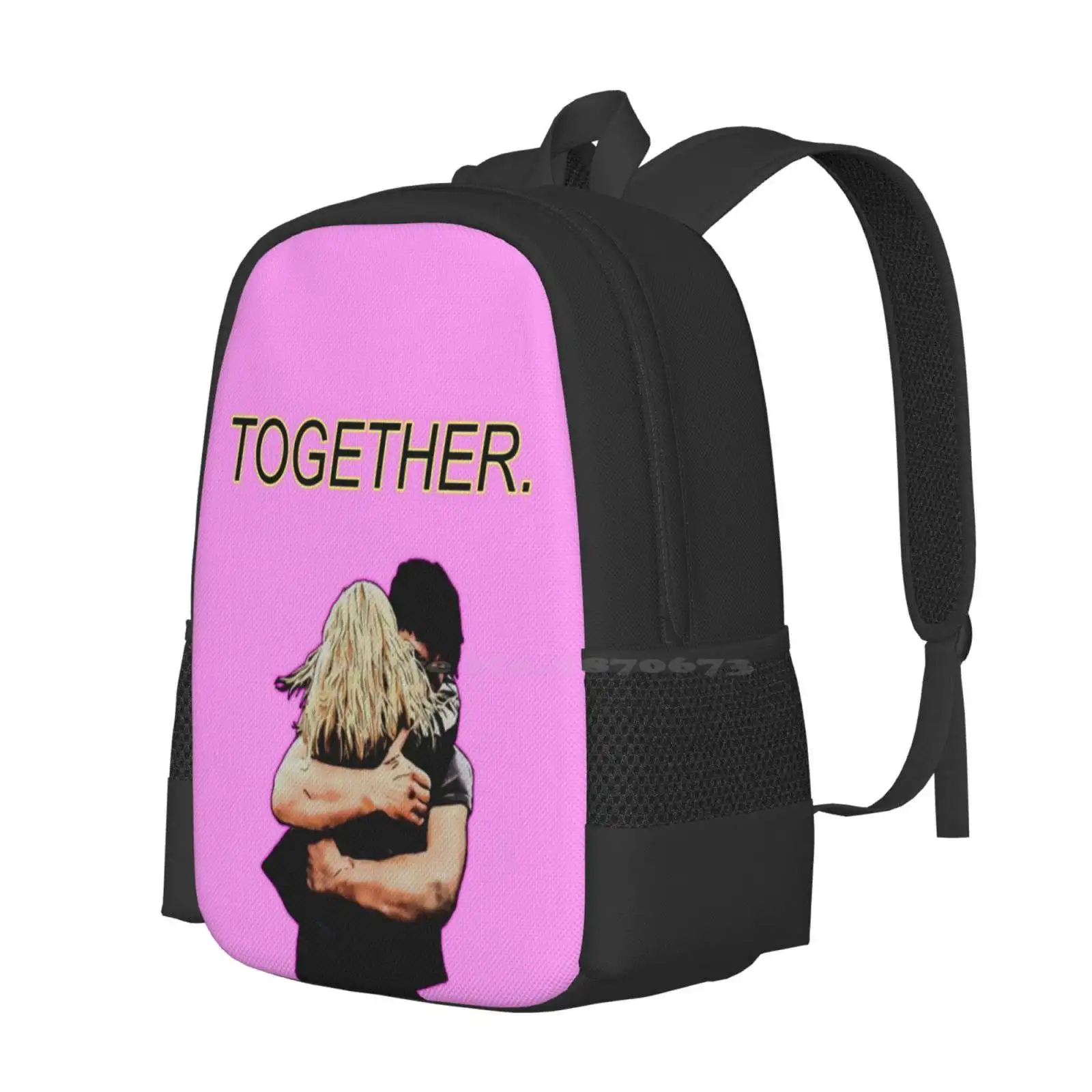 Bellarke Hot Sale Schoolbag Backpack Fashion Bags Bellarke The 100 Hug Bellamy Blake Clarke Griffin Bellamy And Clarke Together