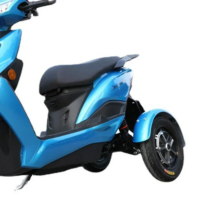 2024 latest new energy Chinese adult electric tricycle 3 wheel electric scooter suitable for 2 people riding tumbler