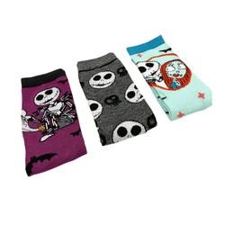 Anime  Before Christmas Cartoon Middle Tube Socks for Men's Role Playing Socks  Womens Cosplay  Stocking