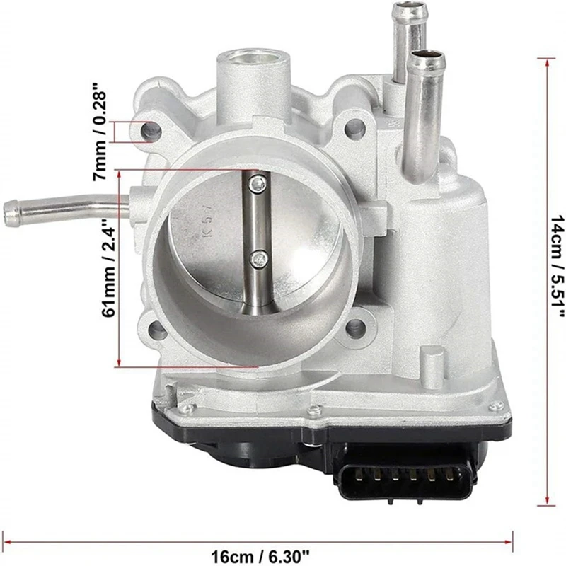 Throttle Body Throttle Valve Car Throttle Body 35100-2B340 35100-2B300 For Hyundai Accent Veloster