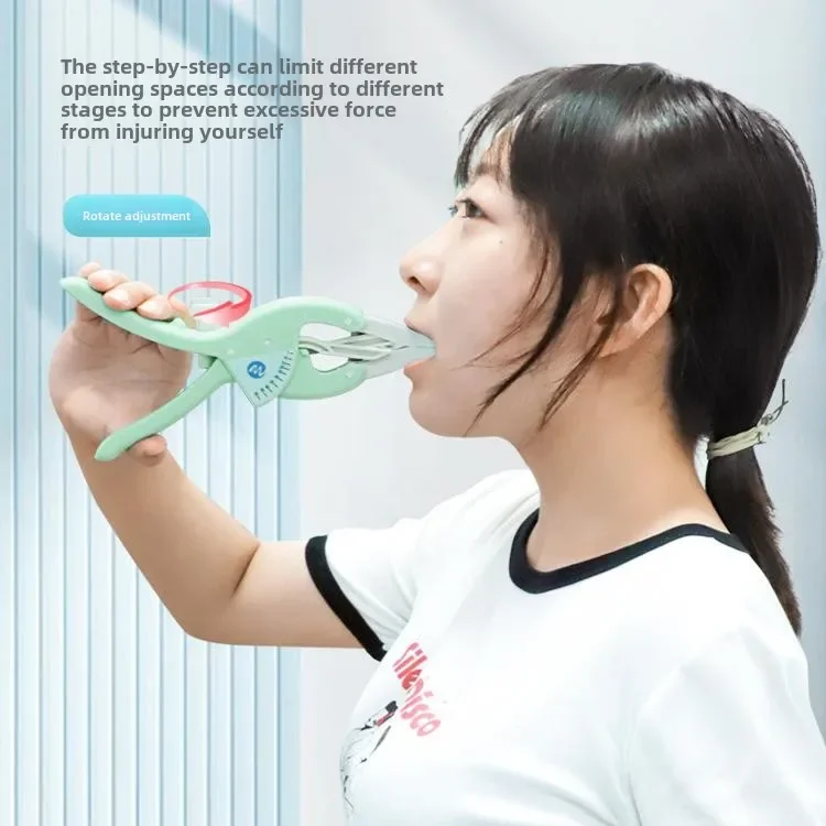 Mouth Opening Trainer Opening Mouth Expander Oral Mouth Opening Mandible Rehabilitation Exercise Expanding Lip Muscle Trainer