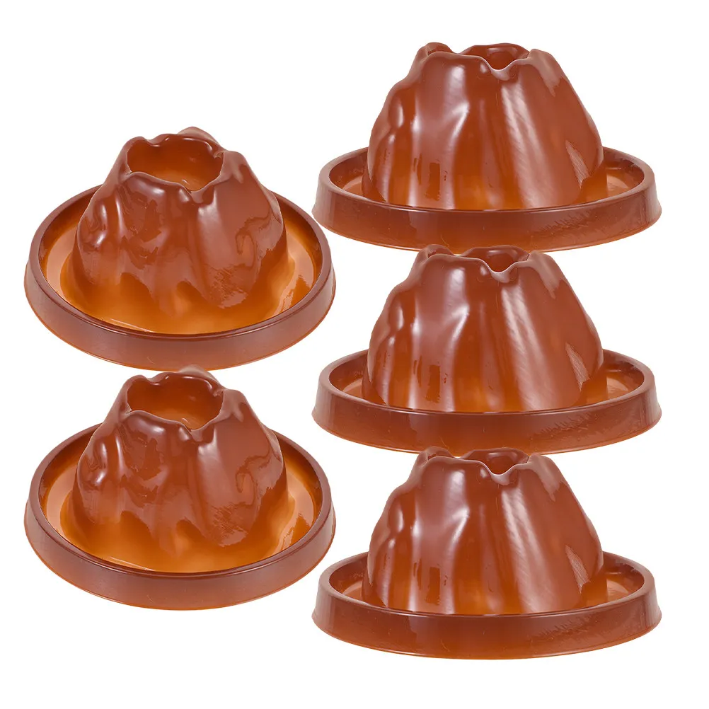 5Pcs Volcano Shell Parts DIY Volcano Experiment Base for Science Project Educational Gift Kids Learning Science Exploration