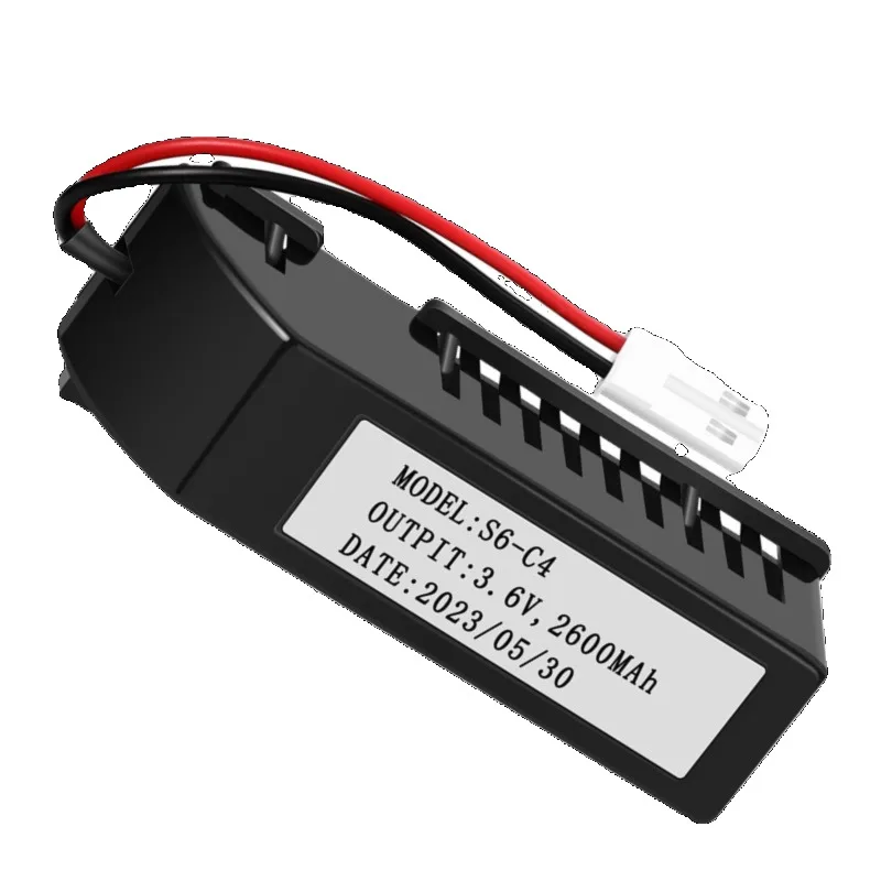 1-5PCS Replacement battery S6-C4 for New Servo Absolute Encoder Battery  SV510N/PSV630N/P660N/P