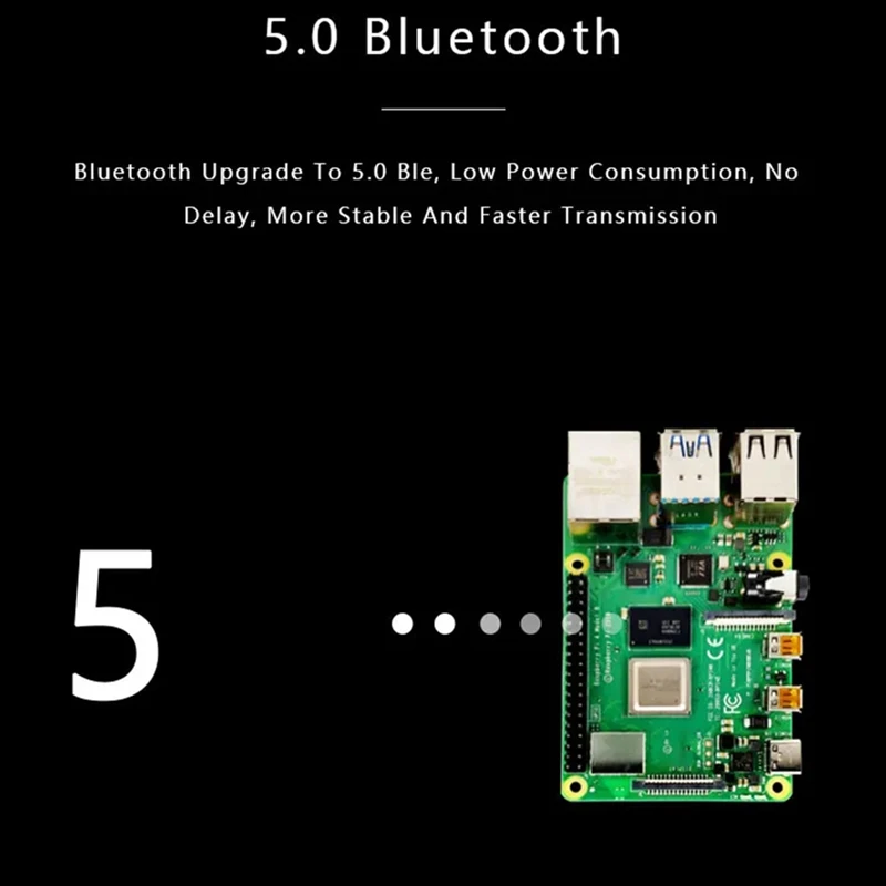 For Raspberry Pi 4 Model B Dev Board Kit RAM 4G 4 Core CPU 1.5Ghz