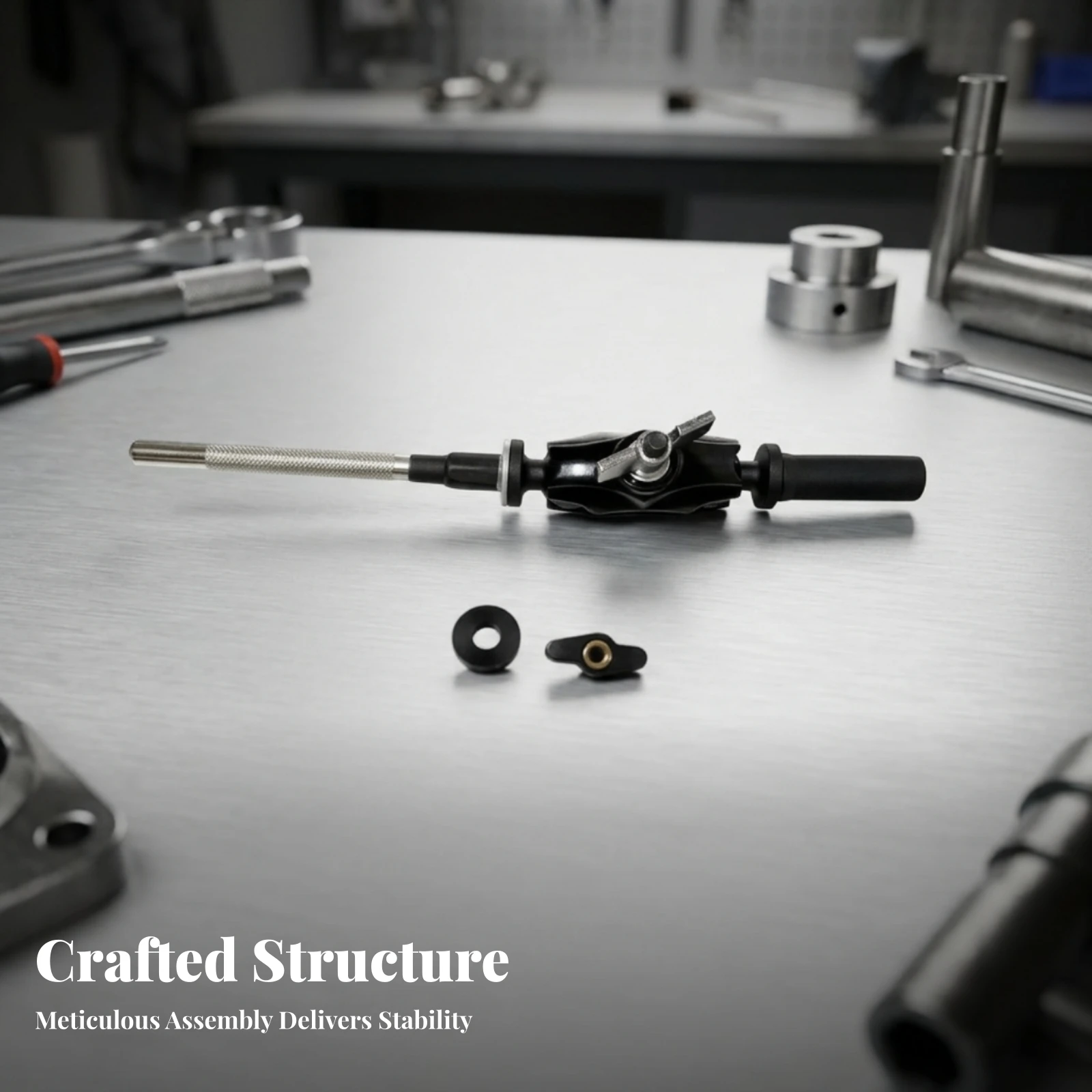 Stage Gear Ball Joint Drum Clamp Black Metal Stable Grip Drum Clamp Arm Holder 360° Rotation